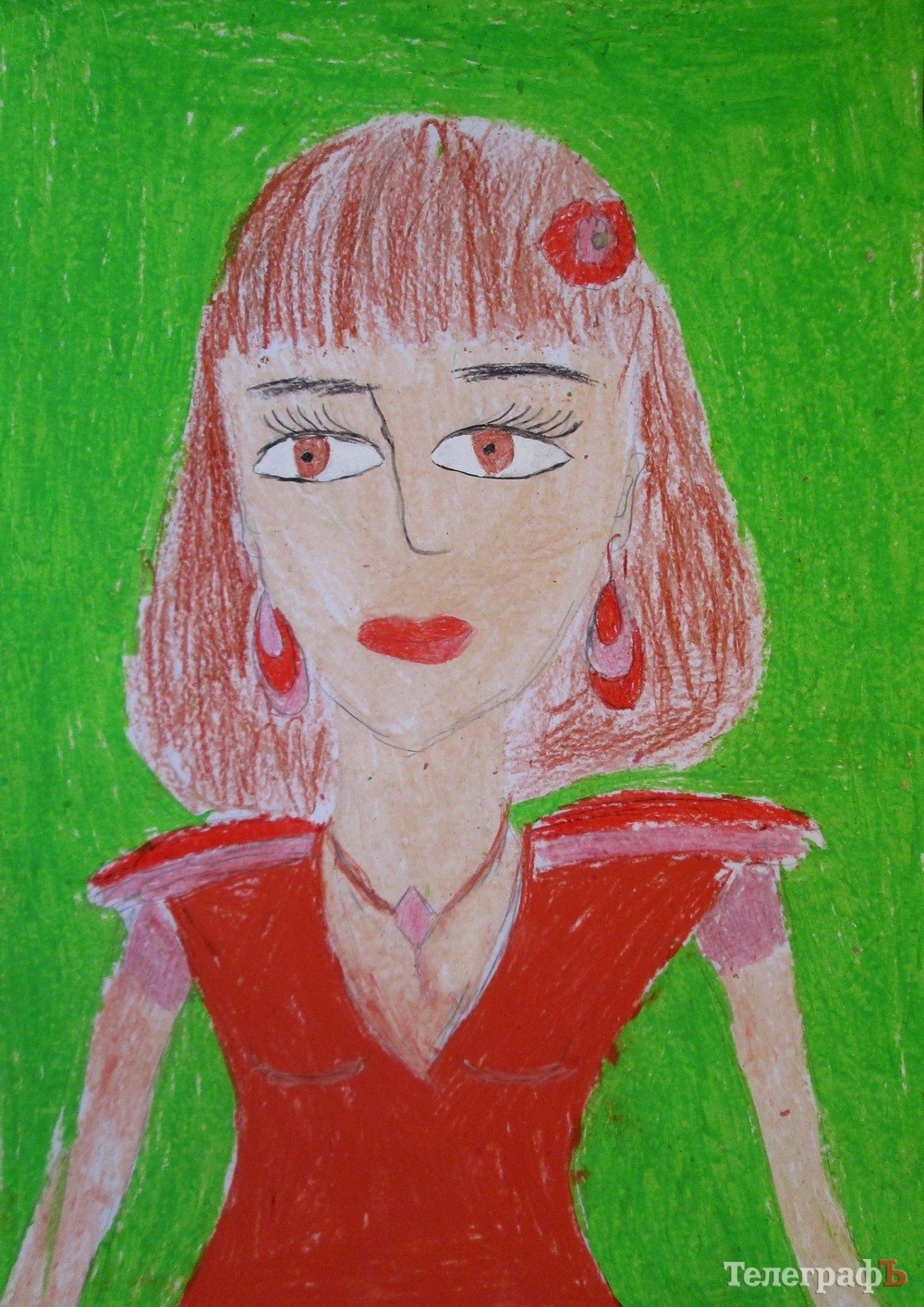 Моя мама рисунок